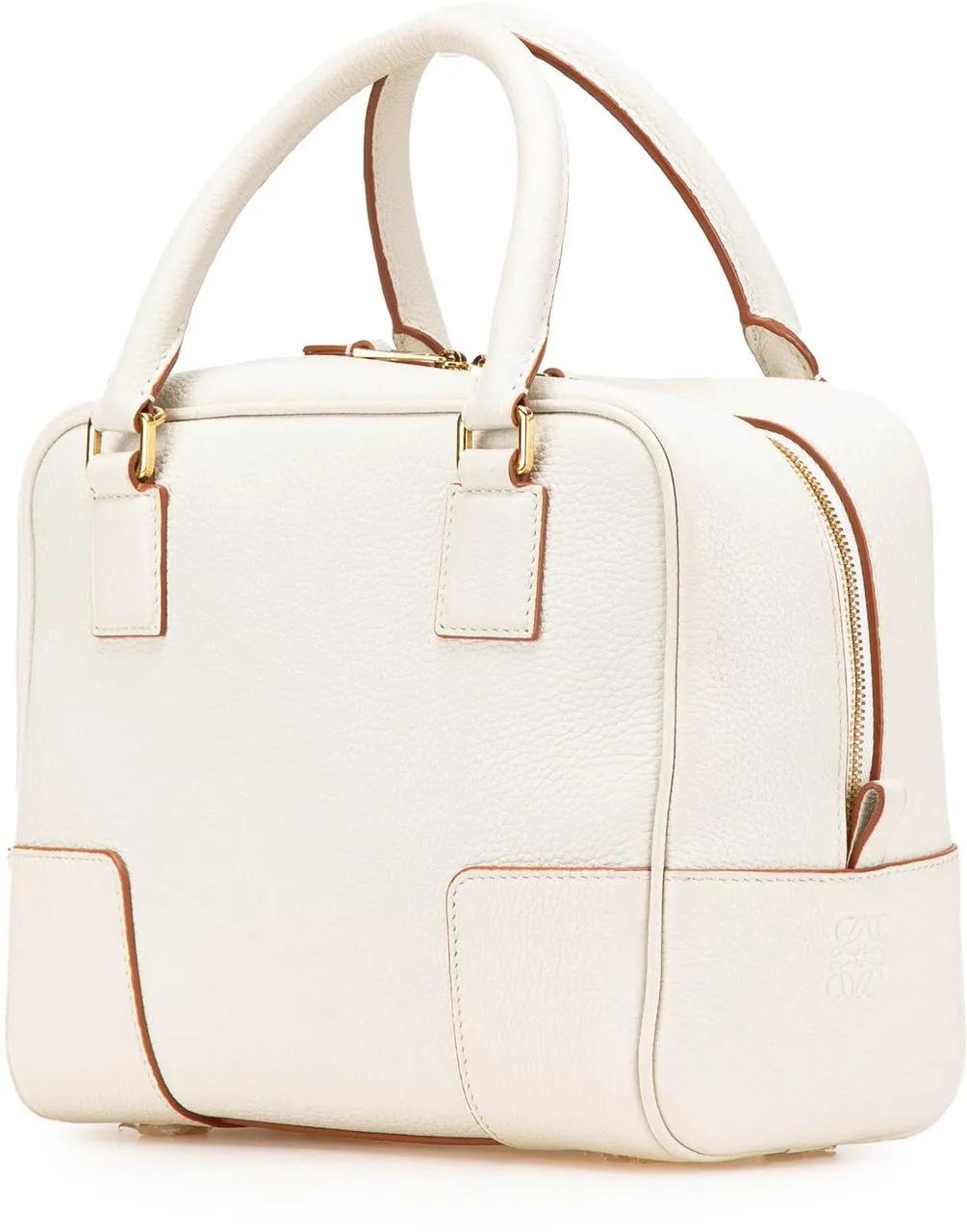Thumbnail - Loewe Hobo Bags - Leather Amazona Square 19 - Gr. unisize - in Weiß - für Damen