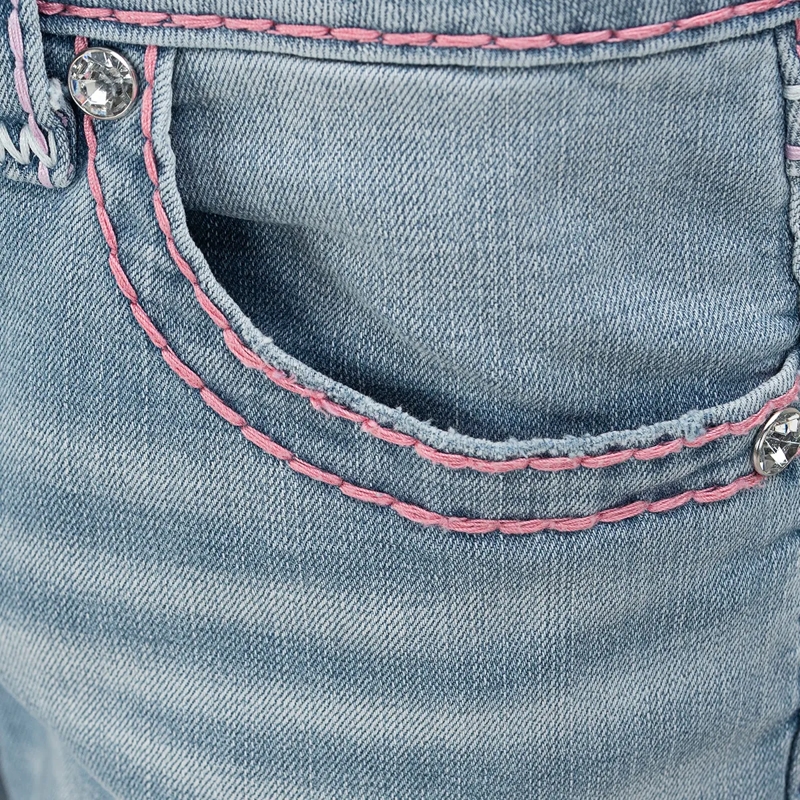 True Religion Jeans Jeans BECCA Bootcut Super T hell-blau(Image 5)