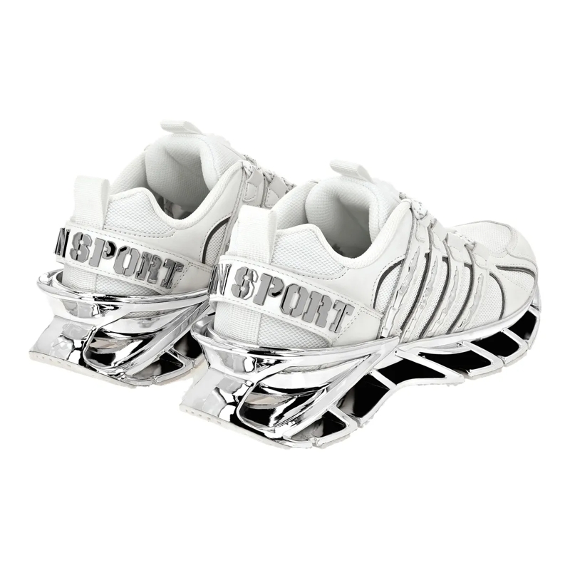 Plein Sport Low-Top-Sneaker Runner Sneaker weiss(Image 2)