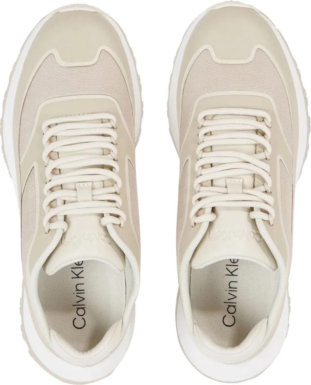 Thumbnail - Calvin Klein Low-Top Sneaker - 2 Piece Sole Runner Lace-Up Sneakers - Gr. 38 (EU) - in Grau - für Damen