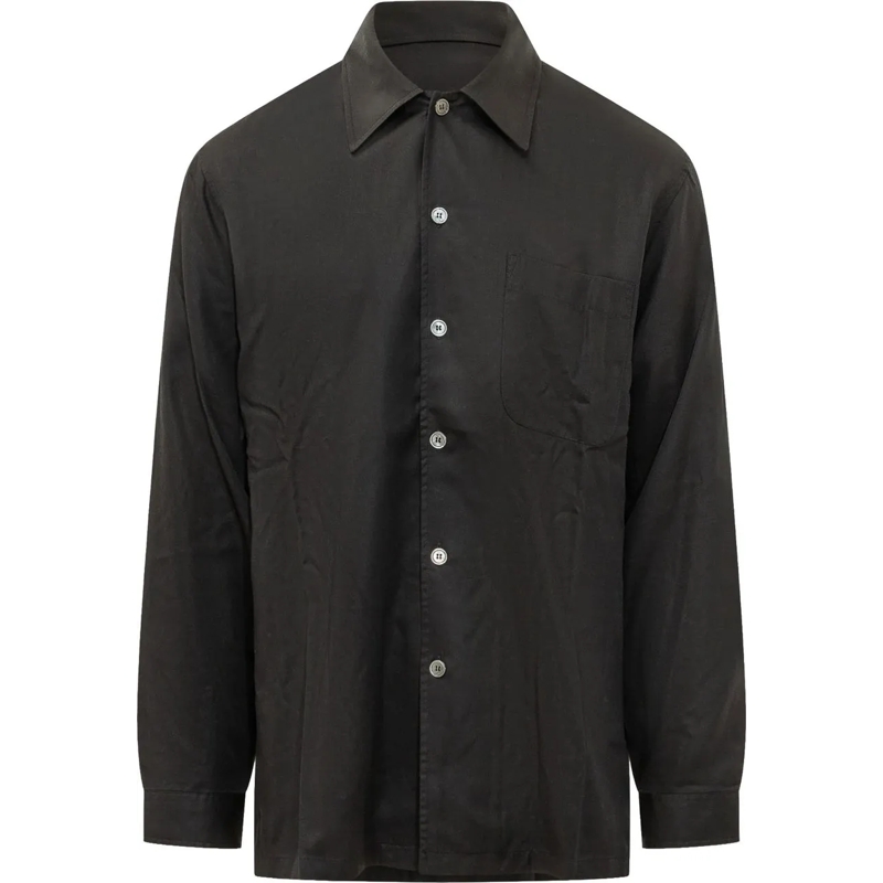 Our Legacy Legeres Oberteil Camicia Every schwarz