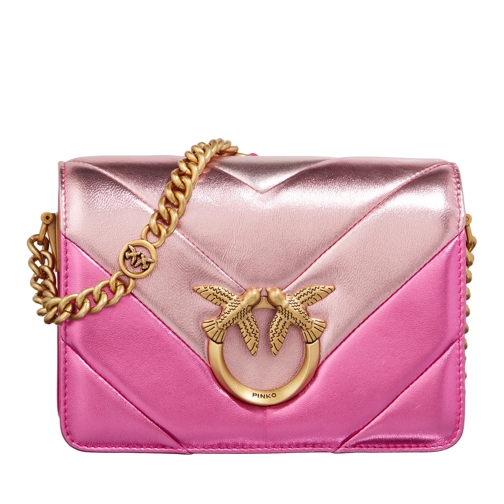 PINKO Love Click Mini Pink Sac à bandoulière