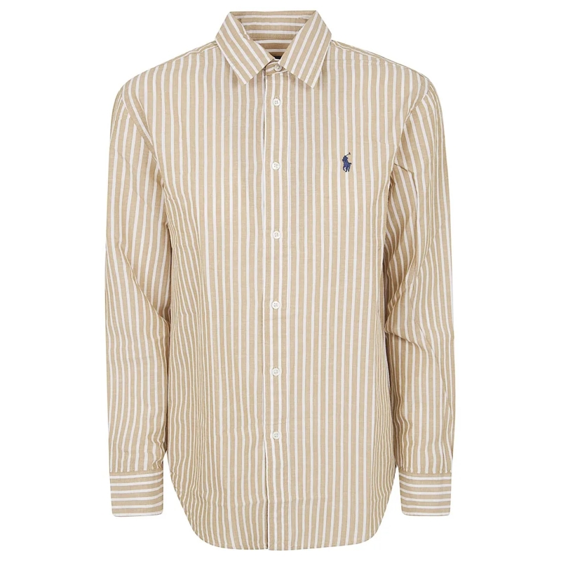 Polo Ralph Lauren Hemd Long-Sleeve Button-Up Shirt Neutrals