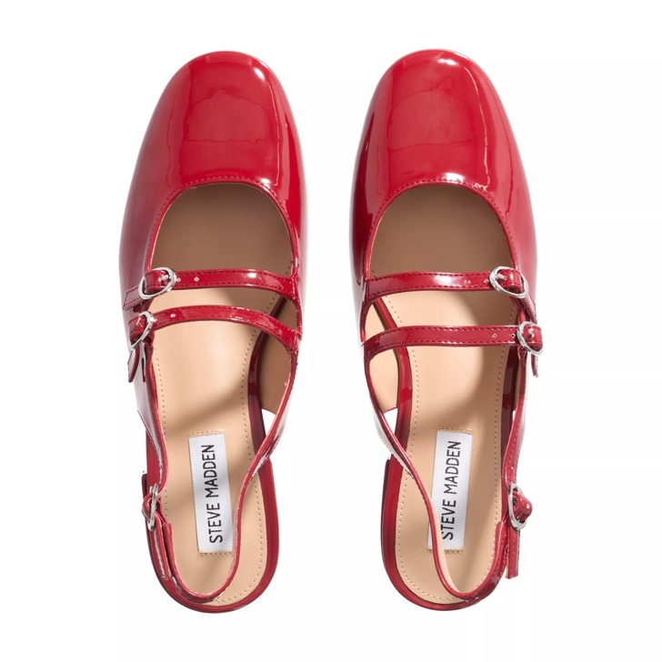 Steve Madden City View Red Patent Pump