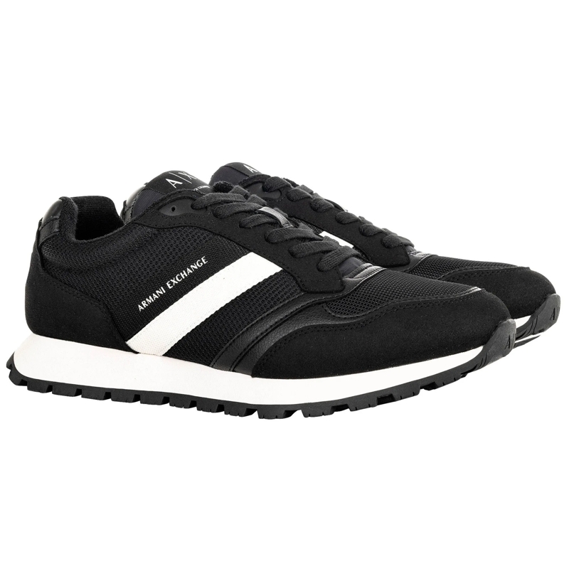 Armani Exchange Low-Top-Sneaker SNEAKER DROP MICROSUEDE 1er Pack schwarz