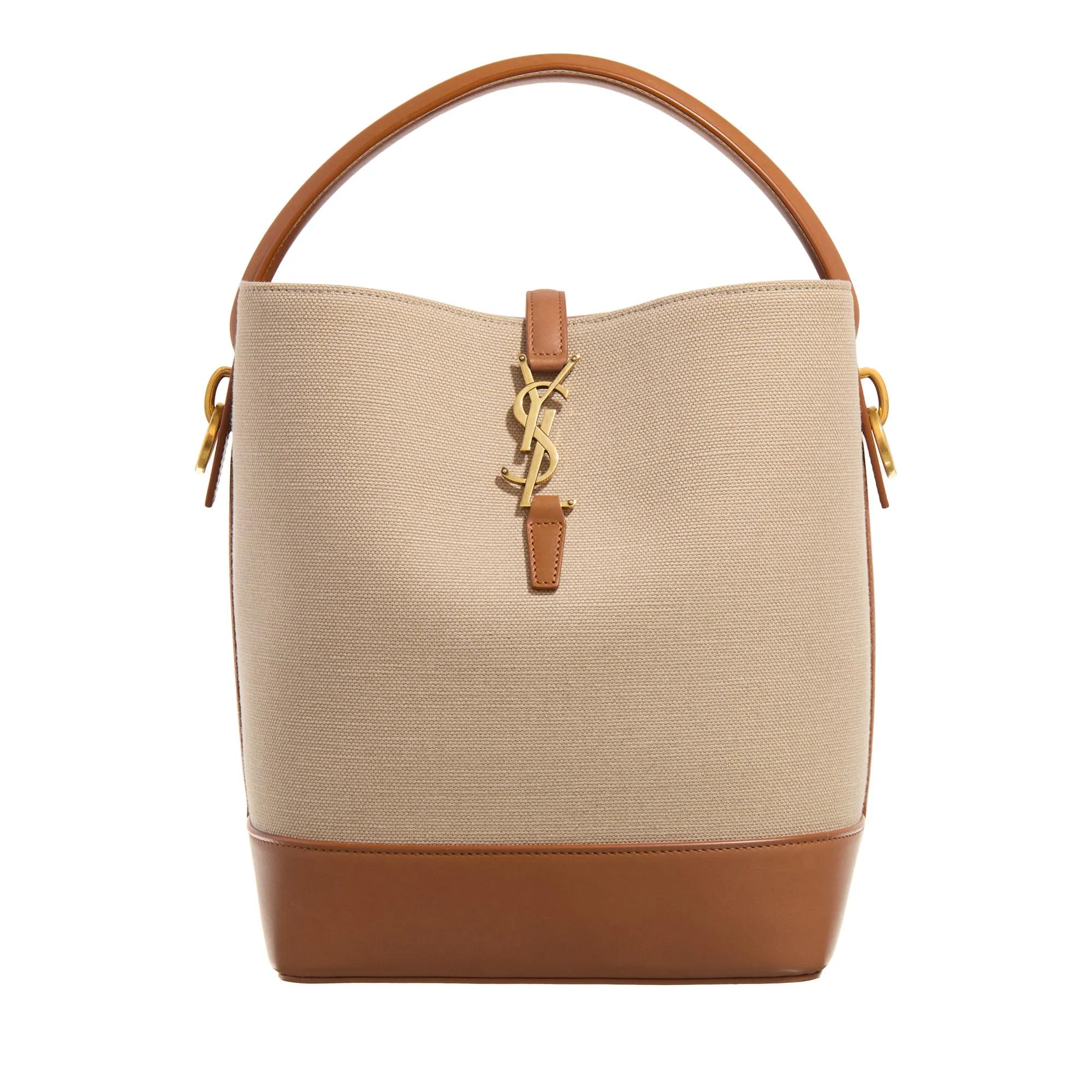 Saint Laurent Beuteltasche - LE 37 Bucket Bag - Gr. unisize - in Beige - für Damen