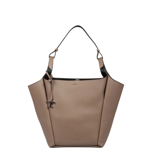 Tod's Buideltas Logo Bucket Bag Brown