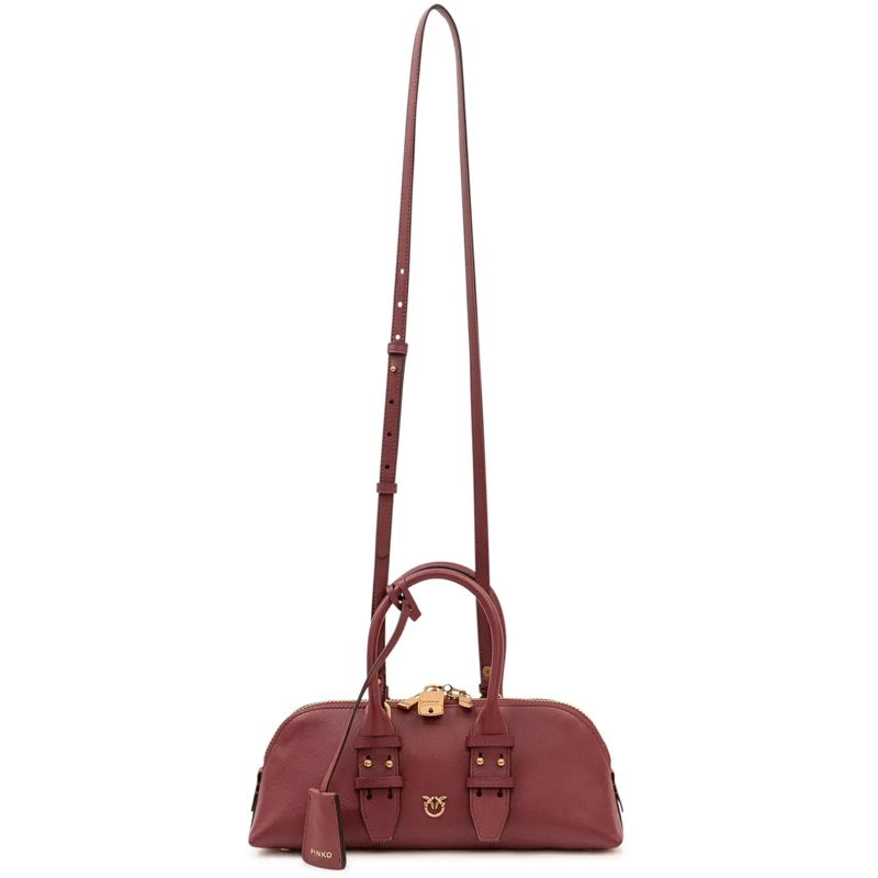 Pinko Tote Borsa Bowling Horizon con Manici braun(Image 2)