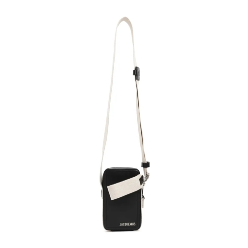 Jacquemus La Cuerda Vertical Bag In Black Black Sac à bandoulière