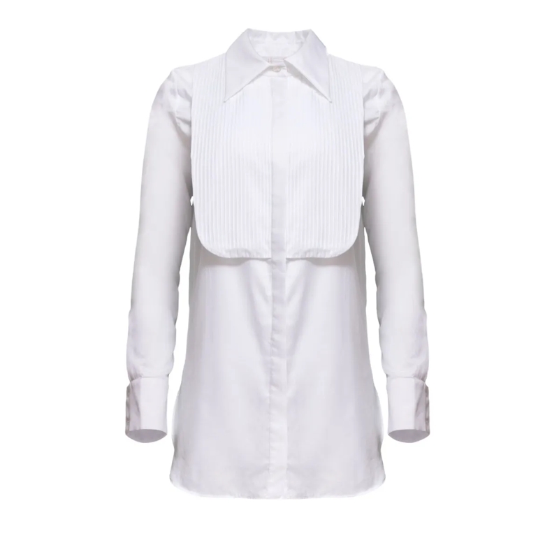 Helene Galwas Bluse Langarm Bluse HADA weiss