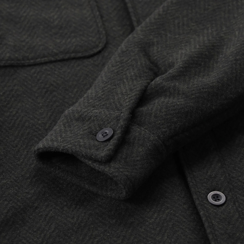 Vince Hemd Overshirt mit Teddy-Futter grau(Image 5)