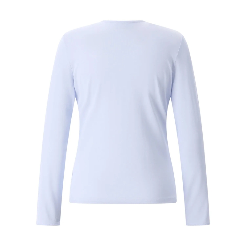 Kimmich Trikot Donsjas Leichte Jacke aus Viskose-Crêpe blau(Image 2)