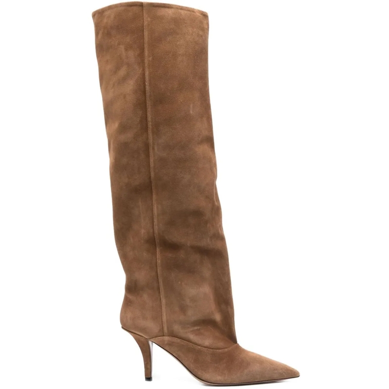 Paris Texas Stiefel Boots Leather Brown braun