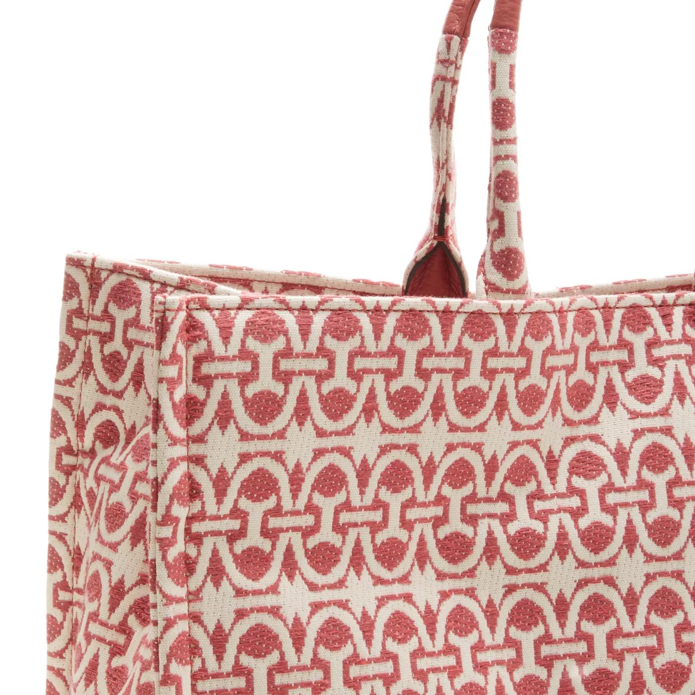 Coccinelle Shoppers Never WitHolz Rosa Leder Shopper E1MBD1 in poeder roze