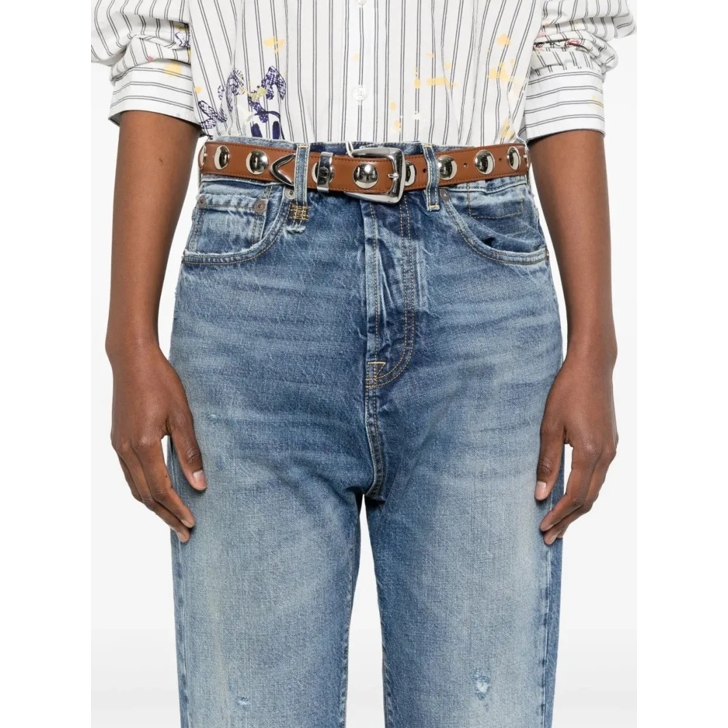 デニム・ジーパン R13 Drop-Crotch Jeans With Whiskering Effect R13 Drop-Crotch Jeans With Whiskering Effect Blue | Jeans