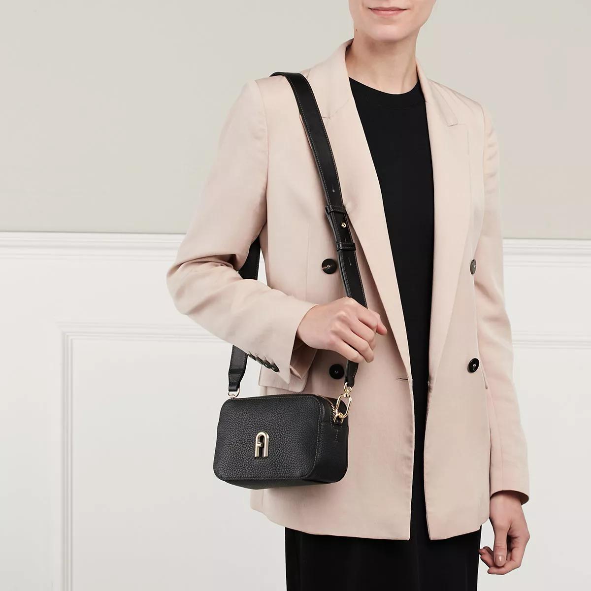 Furla sleek best sale mini crossbody nero