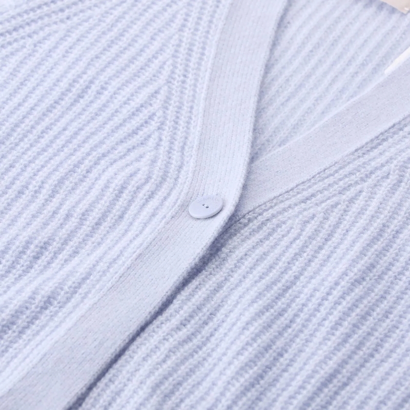 Hemisphere Cardigan Strickjacke mit Kaschmir blau(Image 3)