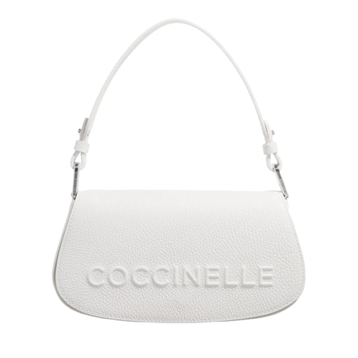 Coccinelle Schultertasche Coccinellemyrtha Maxi Log Blanco