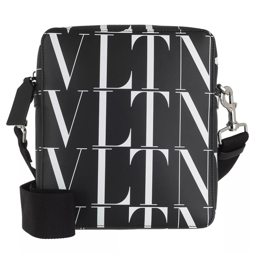 Valentino Garavani Small VLTN Times Crossbody Bag Black/White Sac à bandoulière