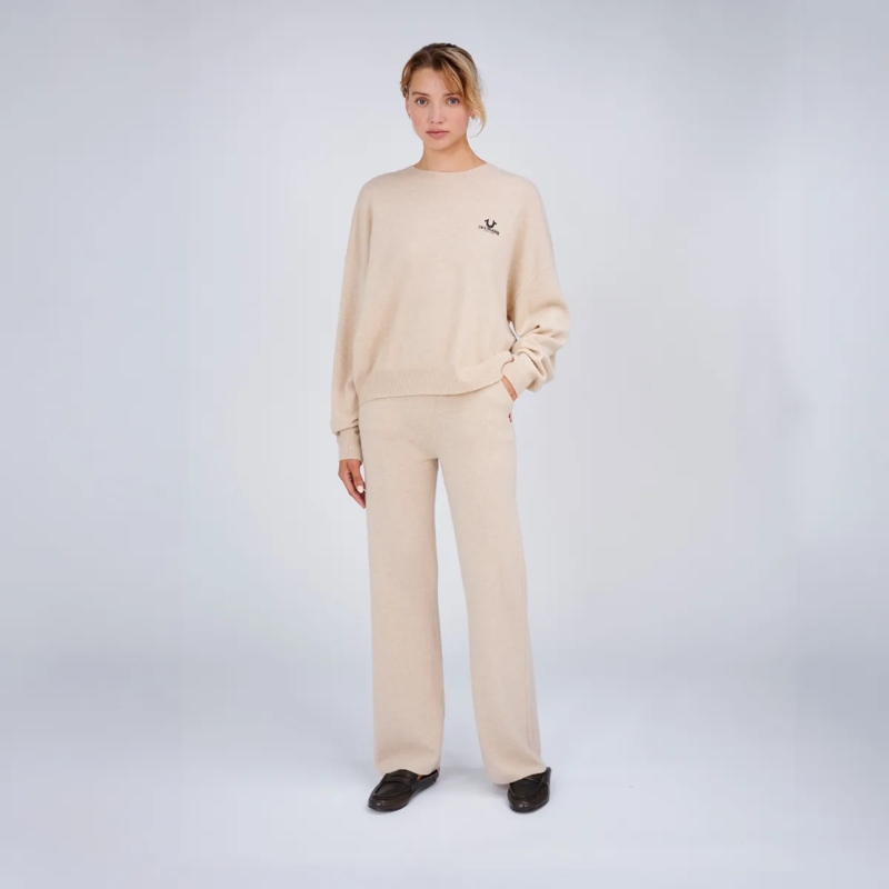 True Religion Jogginghose - Elastischer Bund- Gerades Bein- Verschlusslos beige(Image 2)