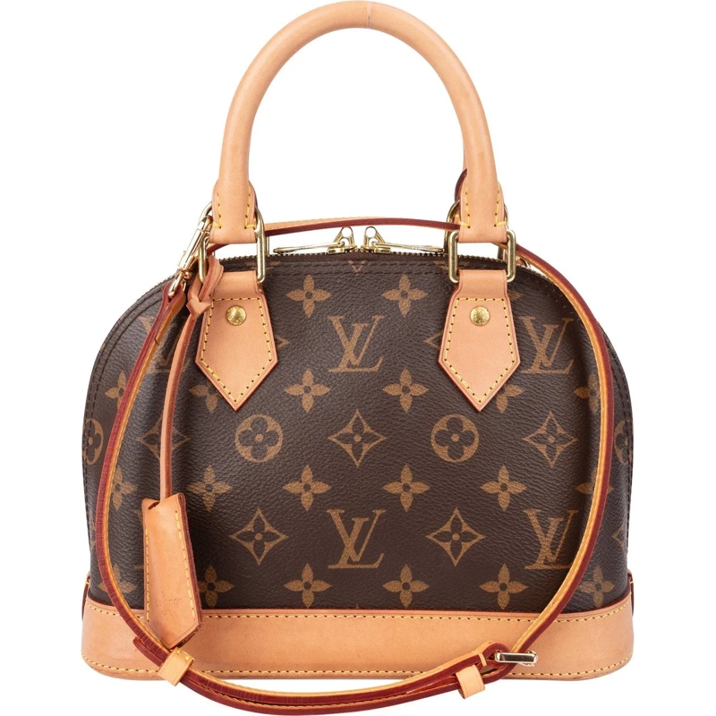 Louis Vuitton Tote Louis Vuitton Canvas Monogram Alma BB Handbag braun