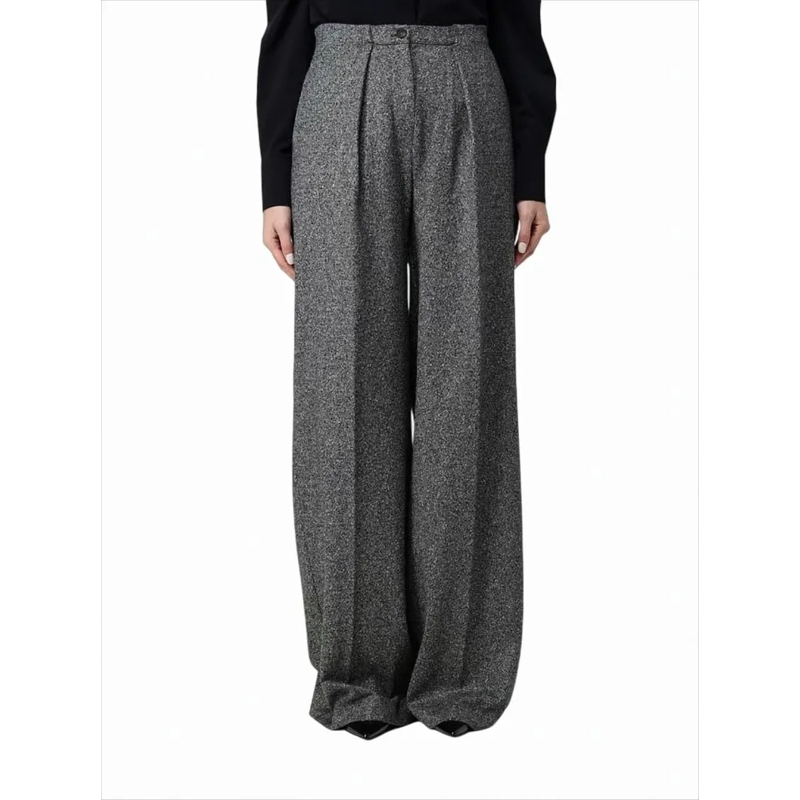 Max Mara  Palazzo Style Grey Leisure Pants Grey