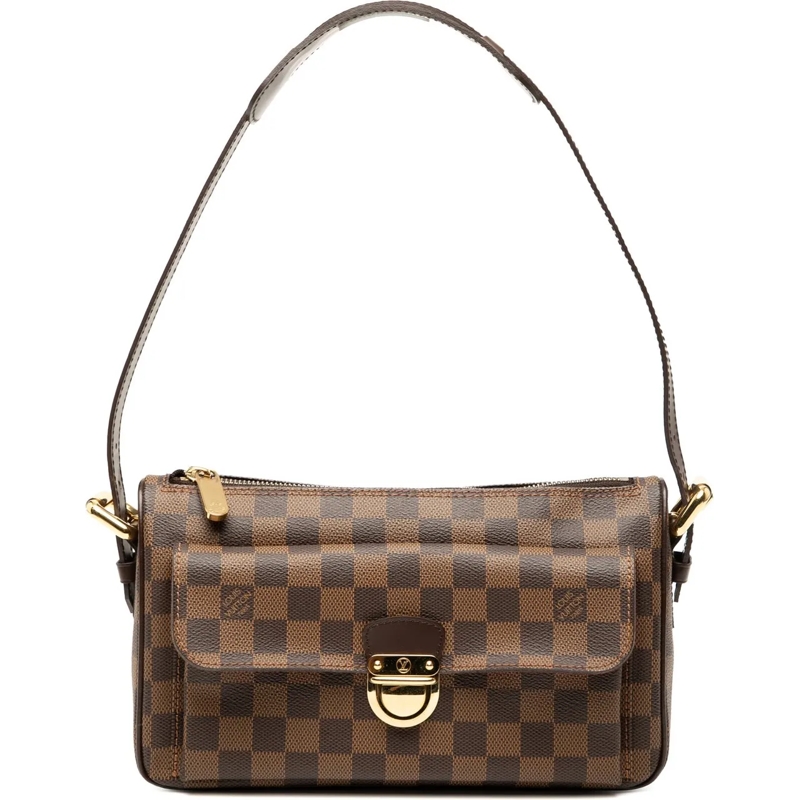 Louis Vuitton Schultertasche Damier Ebene Ravello GM braun