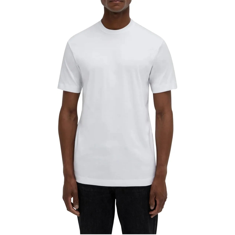 VALENZA T-Shirt Valenza Interlock Supima T-shirts Wit 1001 weiß(Image 4)