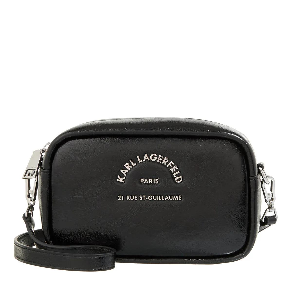 Karl Lagerfeld Crossbody Bags - Rsg Metal Sp Camerabag - Gr. unisize - in Schwarz - für Damen