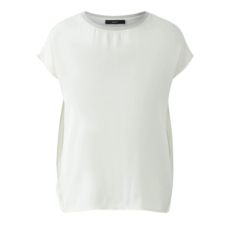Oui Bluse Blusenshirt creme