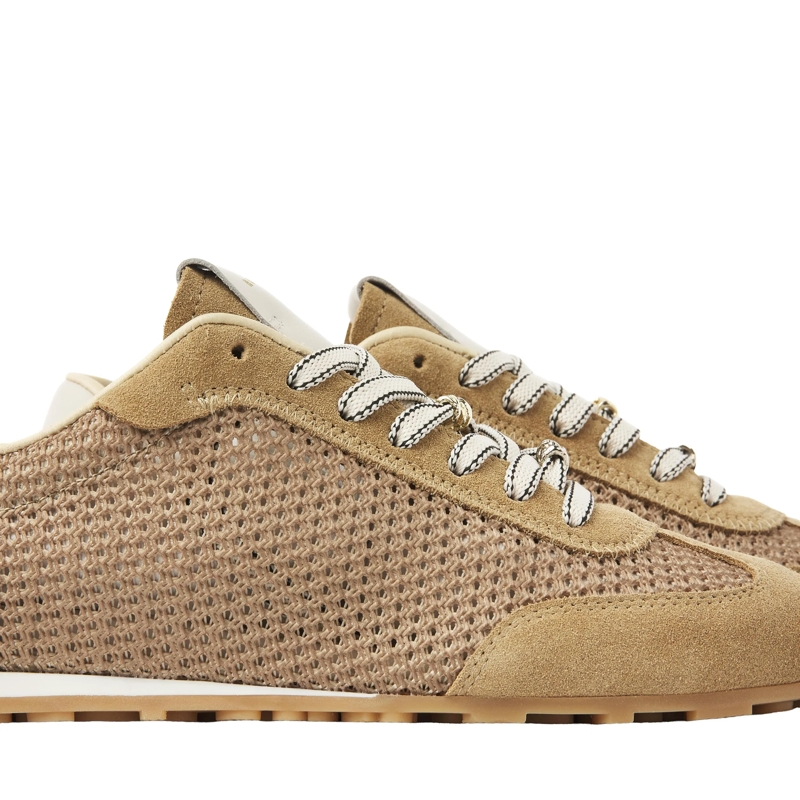 Nubikk Sneaker basse Billy Lou Taupe Mesh(Image 3)