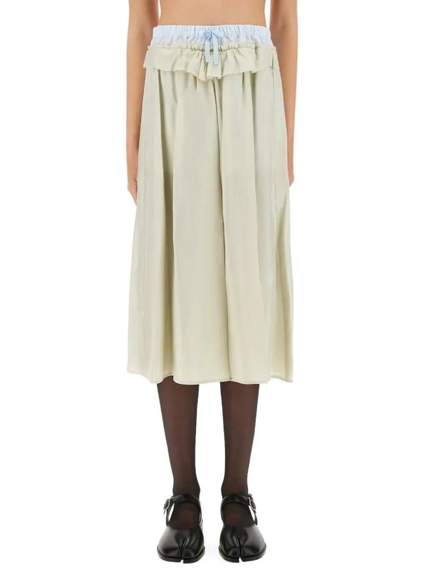 スカート MAISON MARGIELA BEIGE ALOE ANONYMITY OF THE LINING SKIRT Maison Margiela Beige aloe Anonymity of the lining skirt