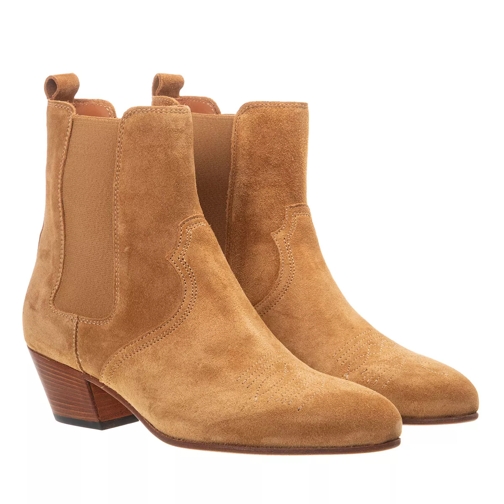 Closed Anise Boots Soft Suede Bamboo Bottine