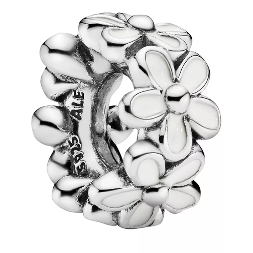 Pandora Weiße Gänseblümchen Zwischenelement Sterling silver Hänge
