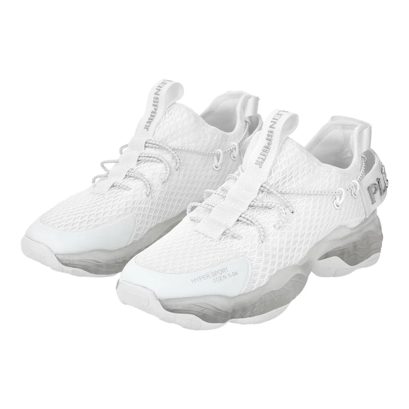 Plein Sport Low-Top-Sneaker Runner Sneaker Tiger Attack//Gen.x.4 weiss