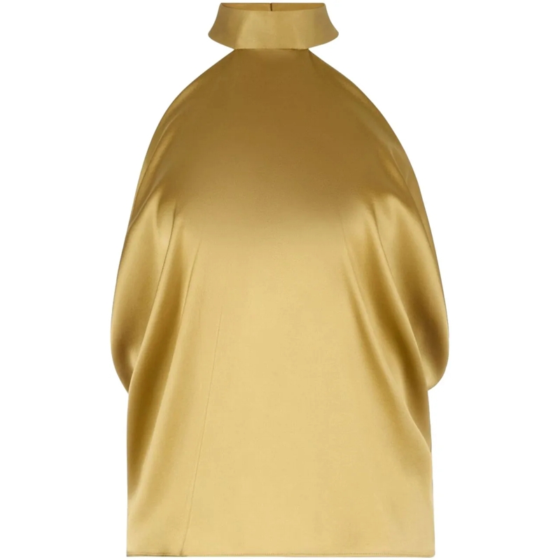 Nina Ricci T-Shirt Top Golden gold