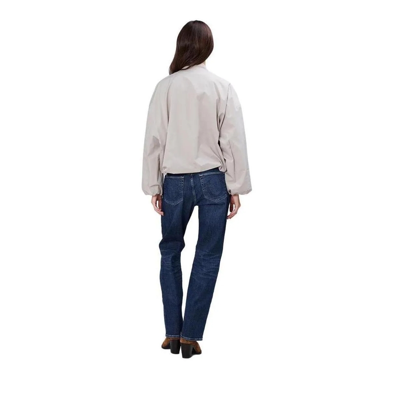 True Religion Daunenjacke - Lange Ärmel- Kastenförmiger Schnitt- Verstellb beige(Image 5)