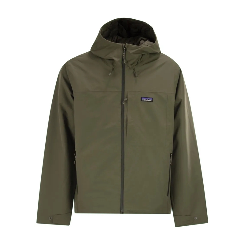 PATAGONIA Parka Windshadow - Waterproof Jacket With Hood Green