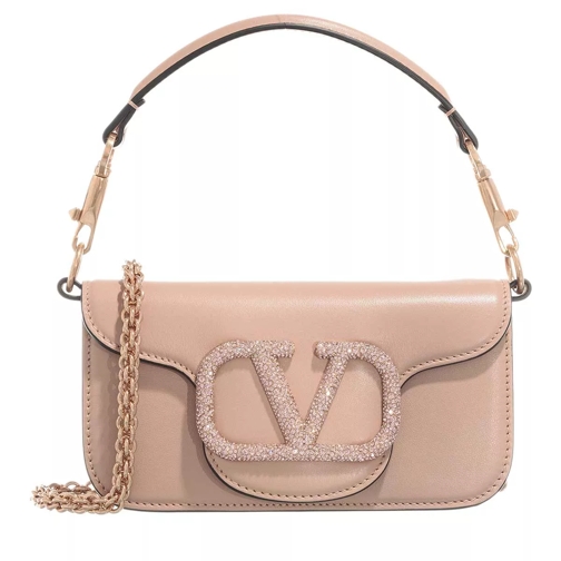 Valentino Garavani V Logo Small Shoulder Bag Leather Multicolor Crossbody Bag