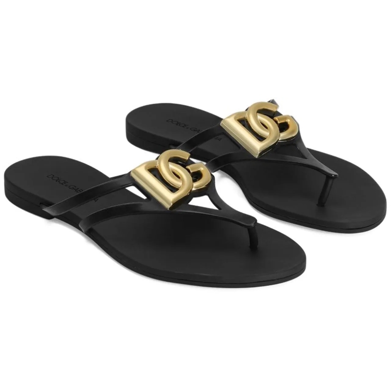 Dolce&Gabbana Slides Sandals Black schwarz(Image 2)