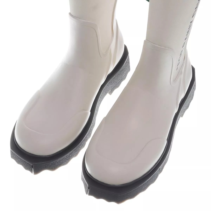 Off-White Black Sponge Rain Boots