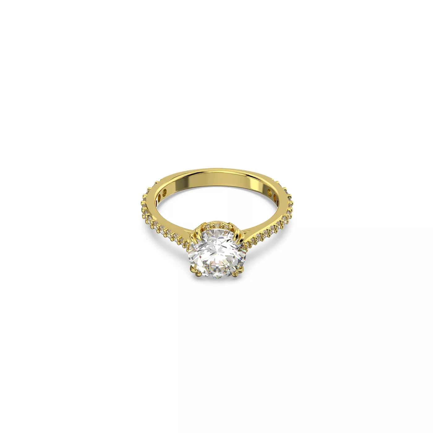 Swarovski Ring - Swarovski Constella Goldfarbene Ring 5642619 - Gr. 15.5 - in Gold - für Damen