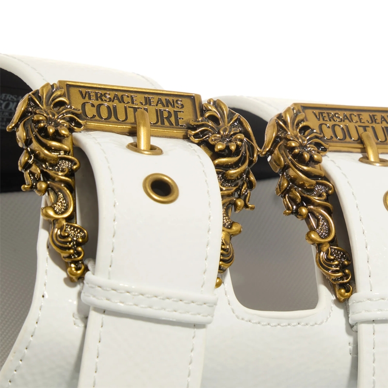Versace Jeans Couture Slides Fondo Arizona Dis. Sm1 White(Image 5)