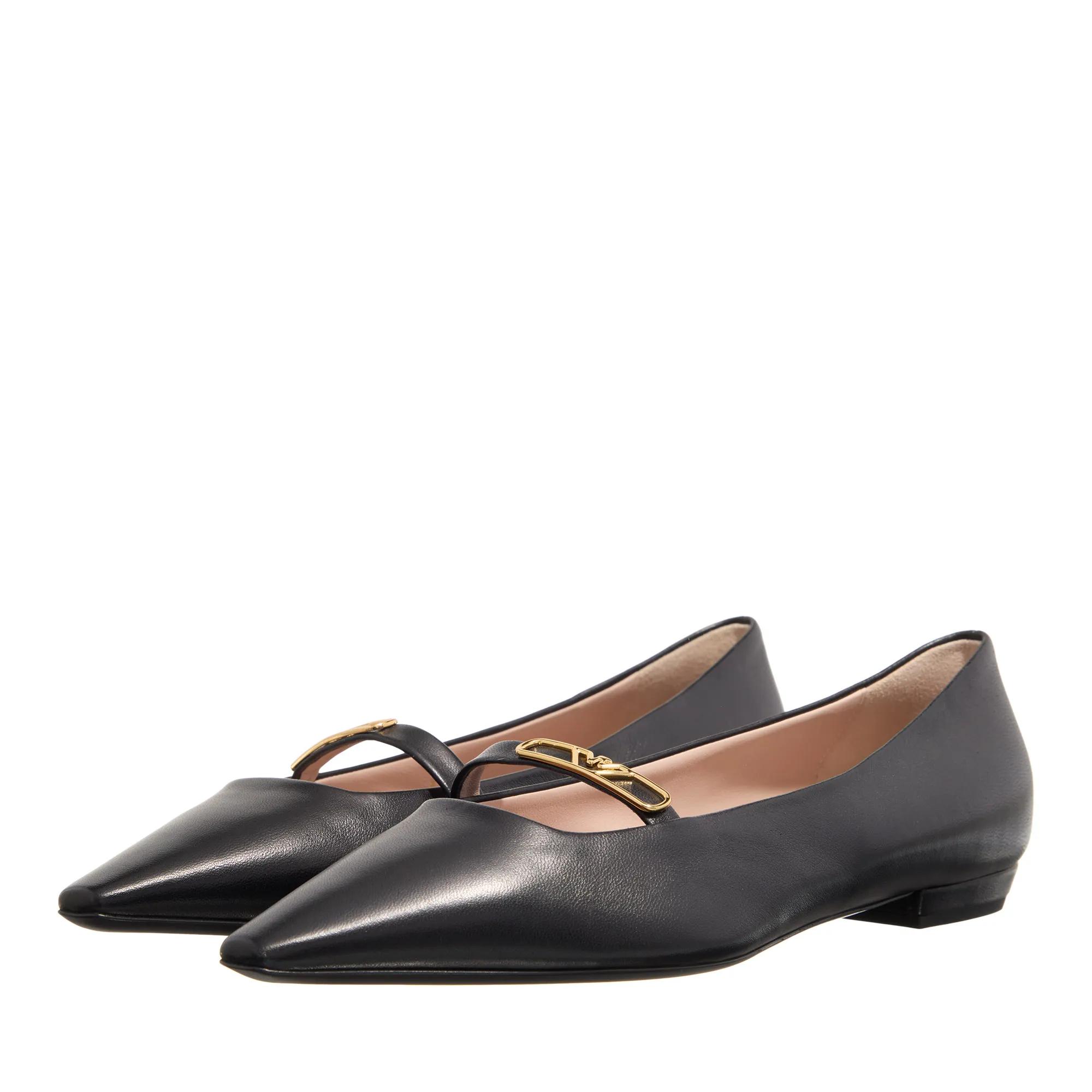 Emporio Armani Ballerinas - Hera Ballet Flat - Gr. 36 (EU) - in Schwarz - für Damen