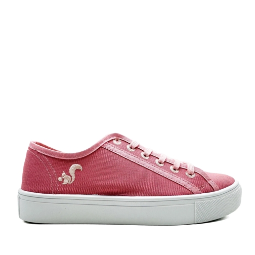 thies Low-Top Sneaker thies ® Natural Dye Plain Sneaker vegan raspberry  mehrfarbig