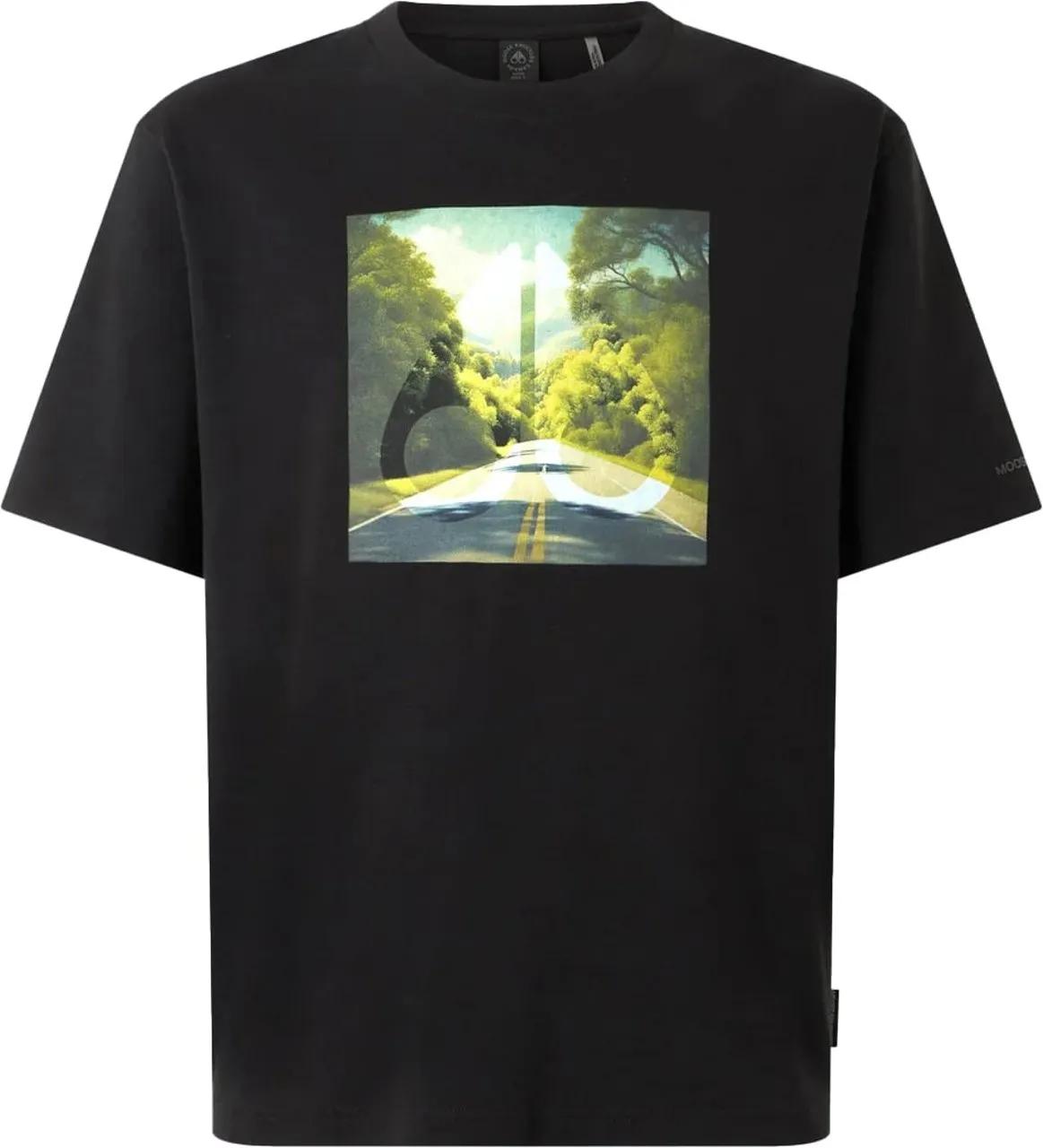 Thumbnail - Moose Knuckles - Pine Avenue Tee Black - Größe XXL - schwarz