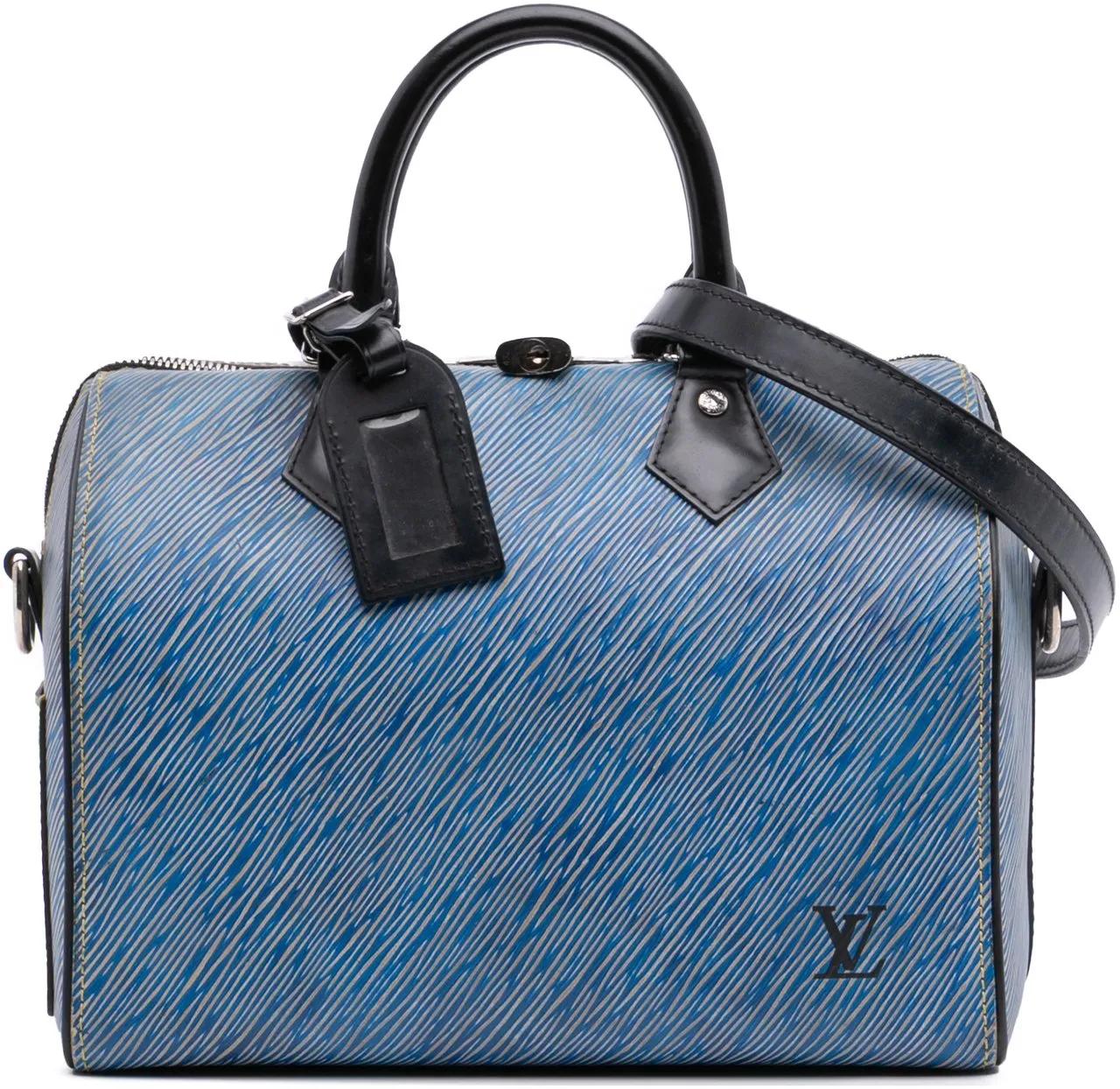 Louis Vuitton Hobo Bags - Epi Denim Speedy Bandouliere 25 - Gr. unisize - in Blau - für Damen