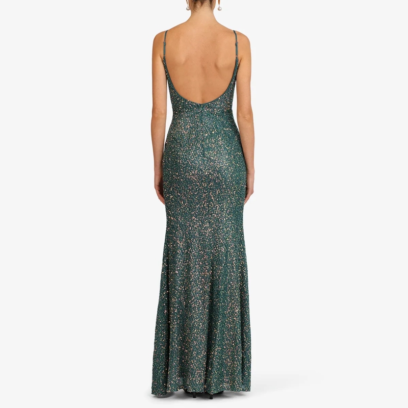 Kraimod Abendkleid Abendkleid dunkel-grün(Image 4)