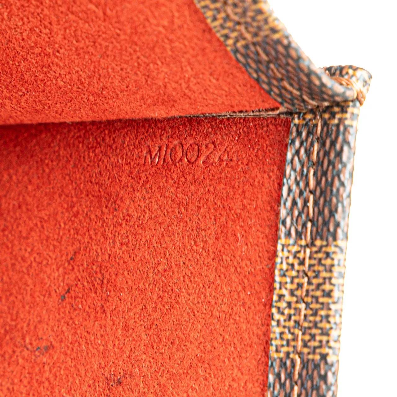 Thumbnail - Louis Vuitton Shopper - Damier Ebene Sac Plat - Gr. unisize - in Braun - für Damen