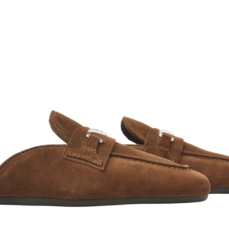 Nubikk Mules Joan Mule (L) Brown Suede(Image 3)